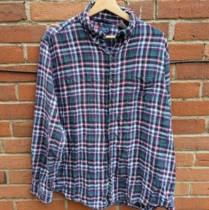 VTG Chaps Flannel Shirt, 100% Cotton, Sz L